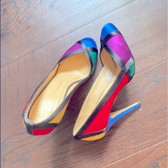 Charlotte Olympia multi colour pumps - Picture 2 of 6
